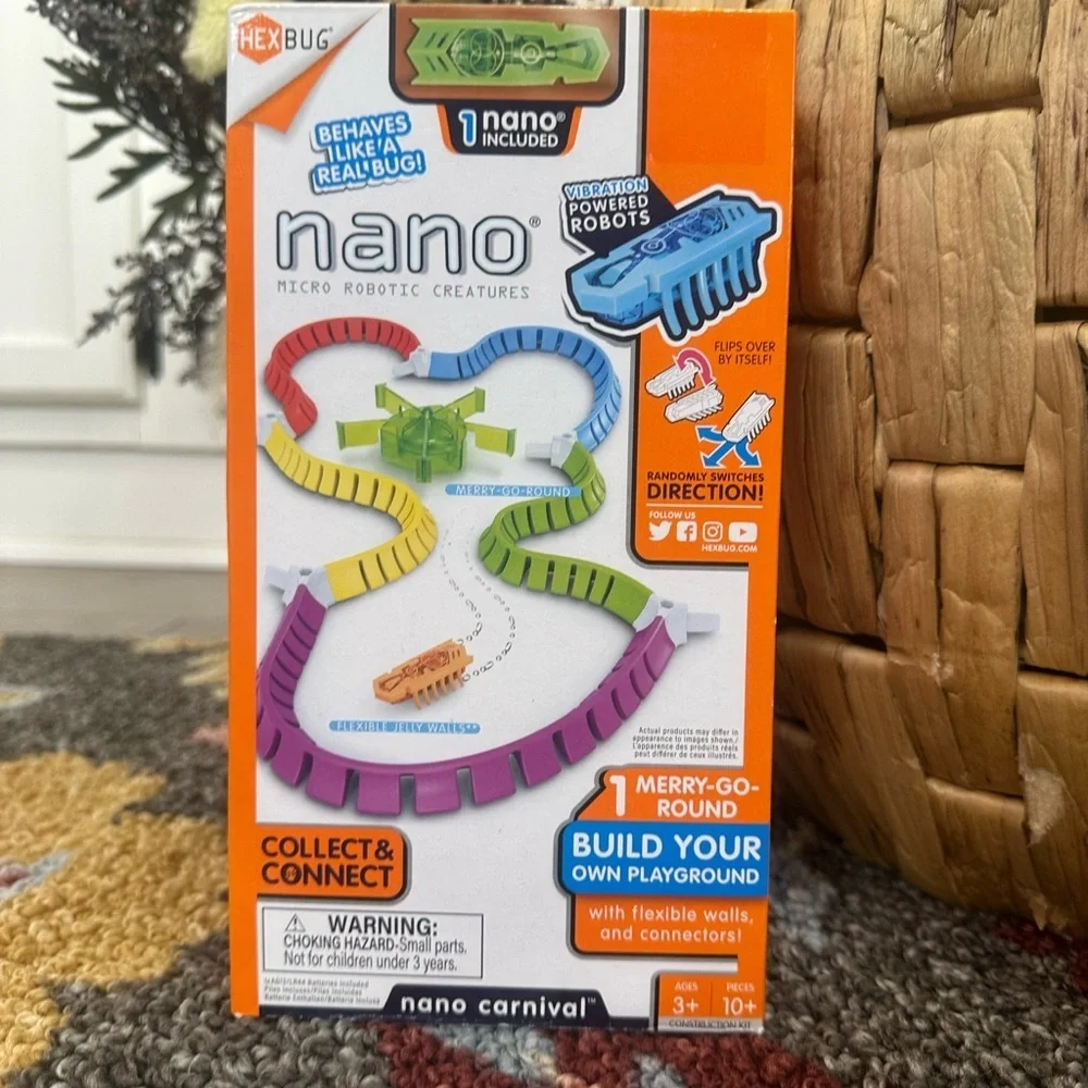 New Hexbug Nano Carnival NIB +Lot Tracks Cells Hexbugs Bugs Collection NIB